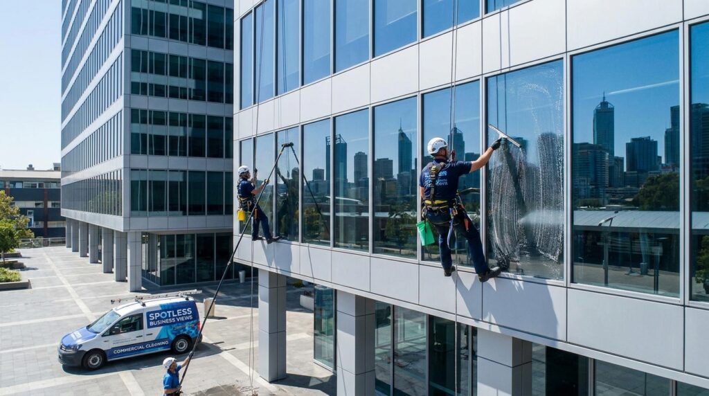 commercial window cleaning