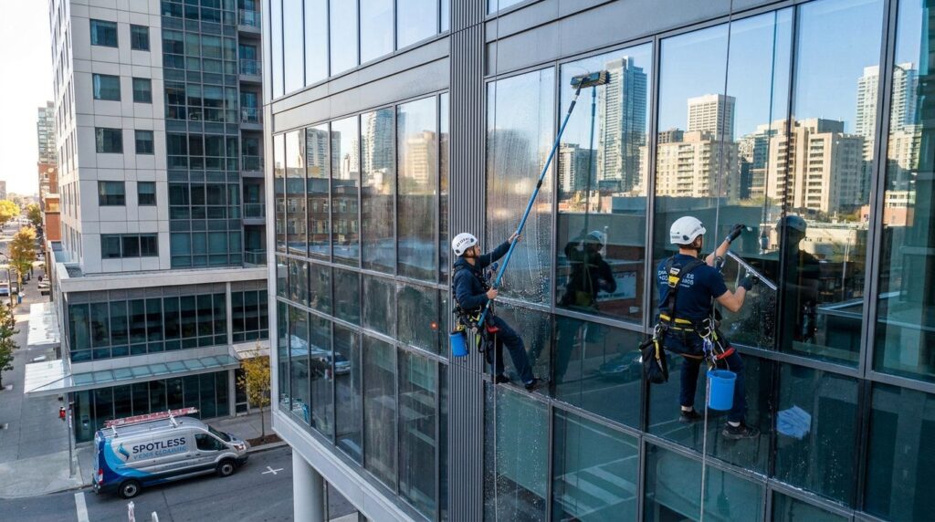 commercial window cleaning