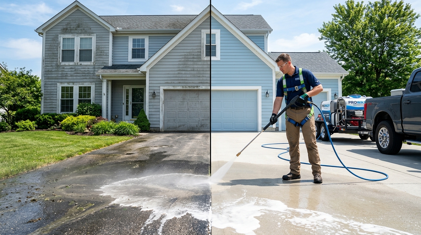 Pressure Washing Services for a Cleaner Property Exterior