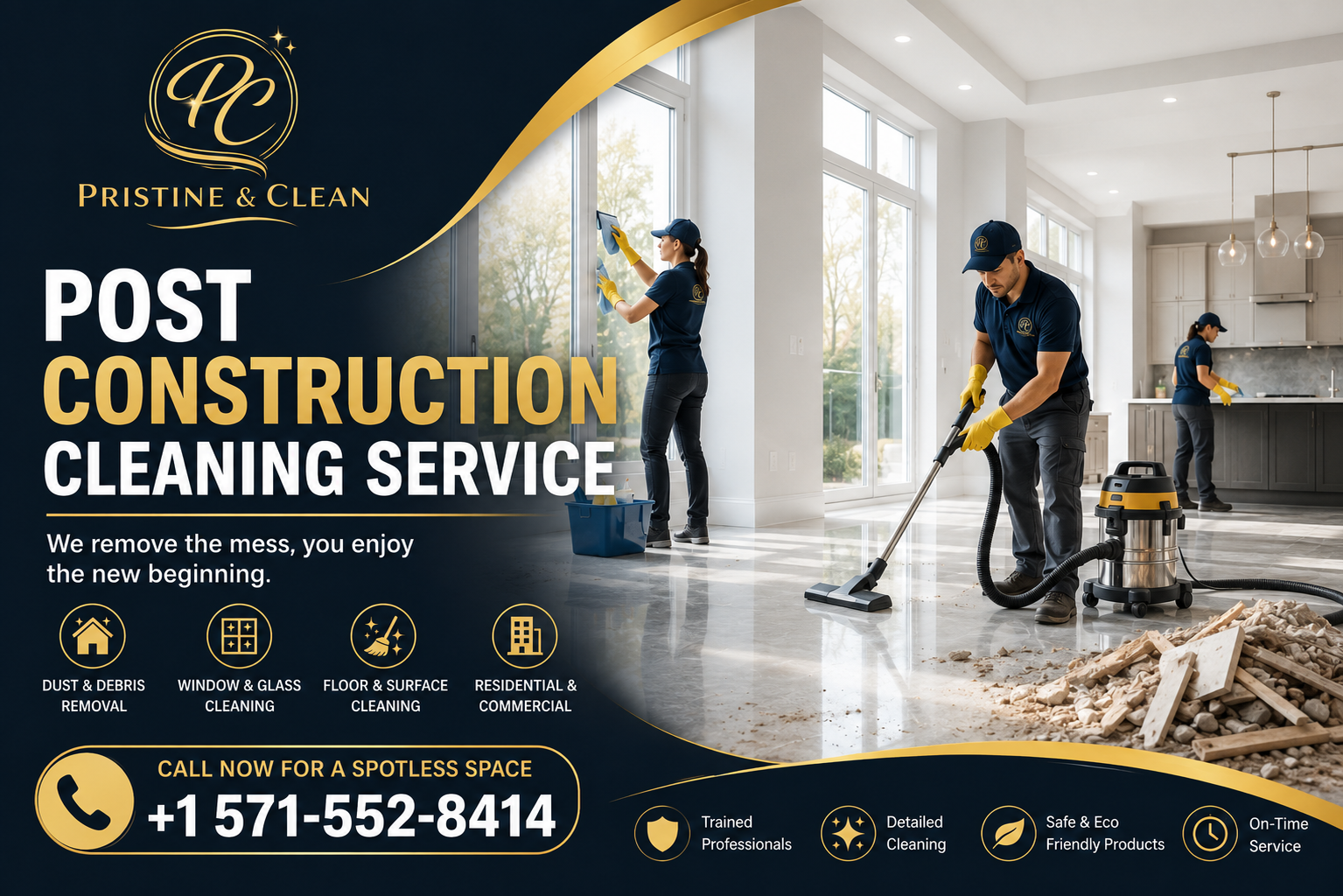 Post Construction Cleaning Service: Make Every New Space Move-In Ready