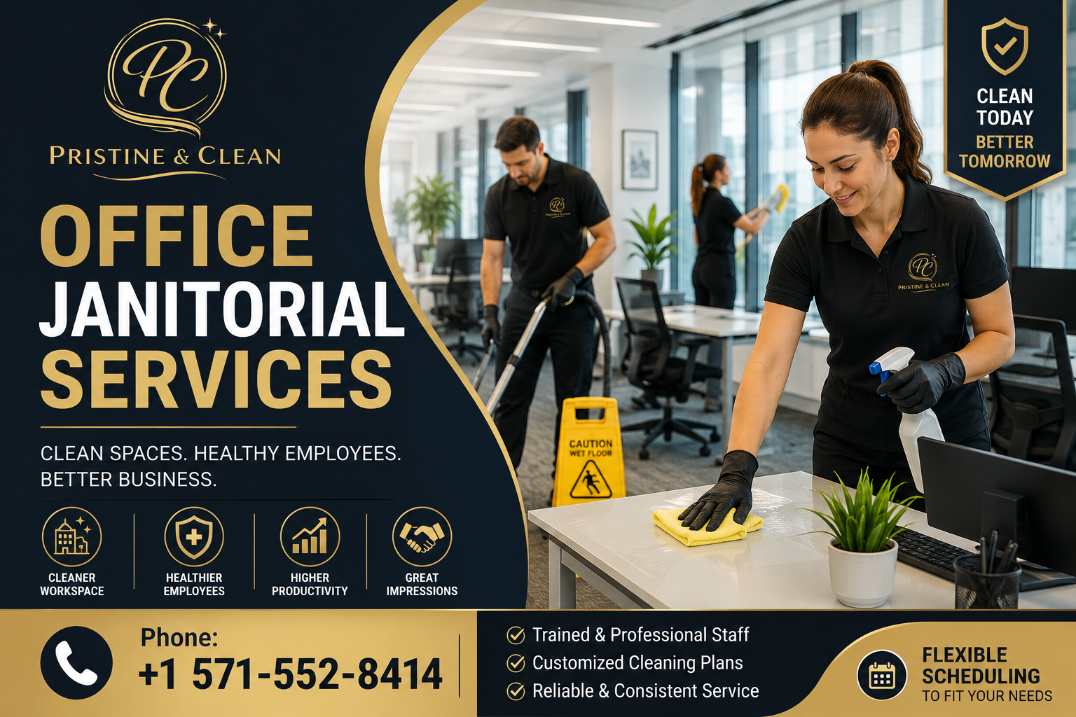 Office Janitorial Services: A Cleaner Workplace for Better Business