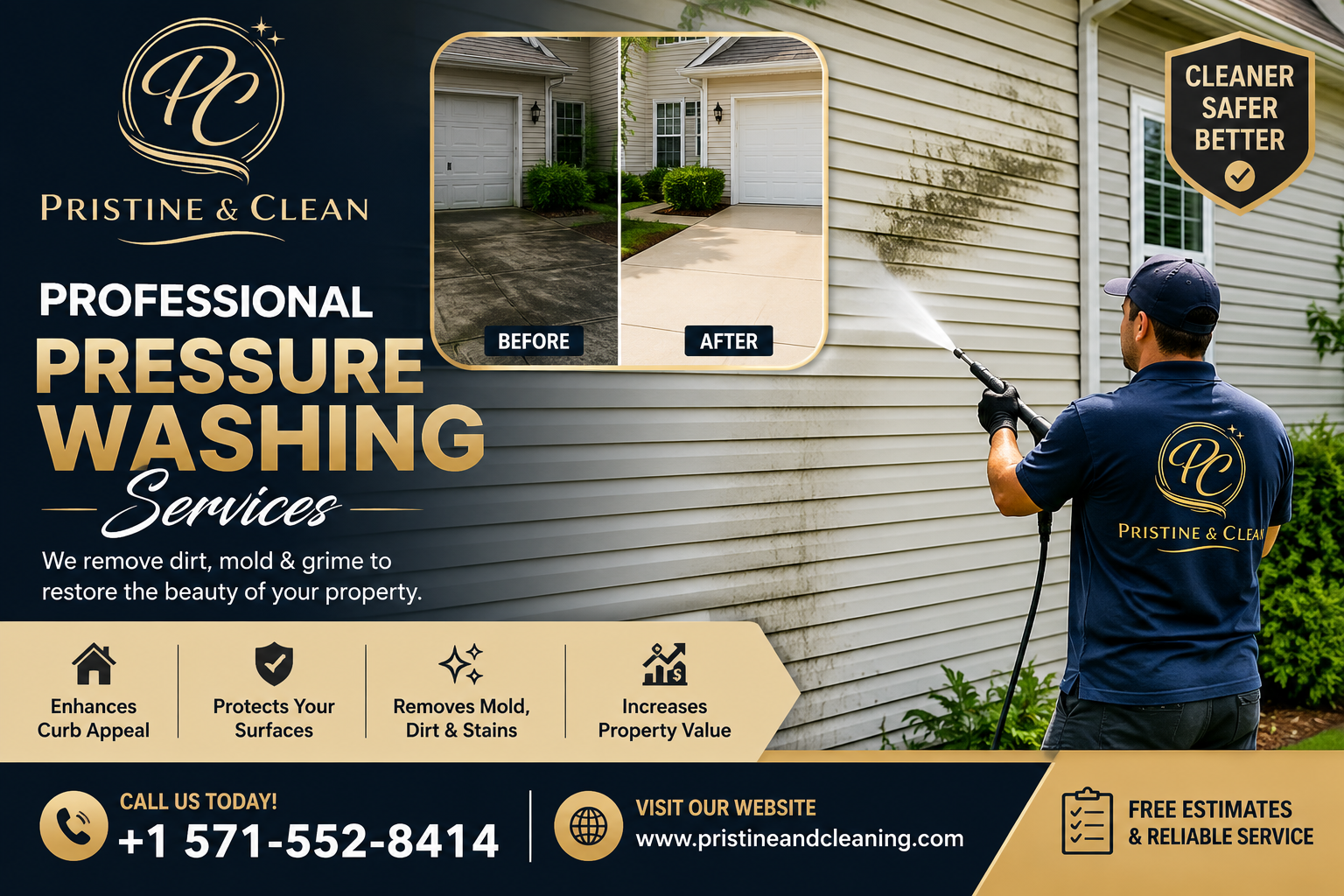 Pressure Washing Services for Homes and Businesses