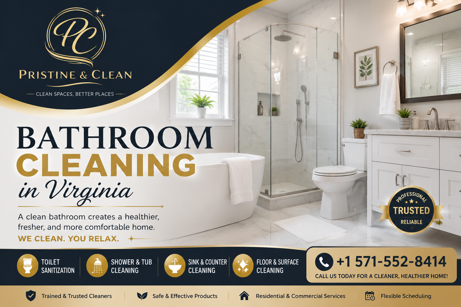 Bathroom Cleaning in Virginia: What You Need to Know