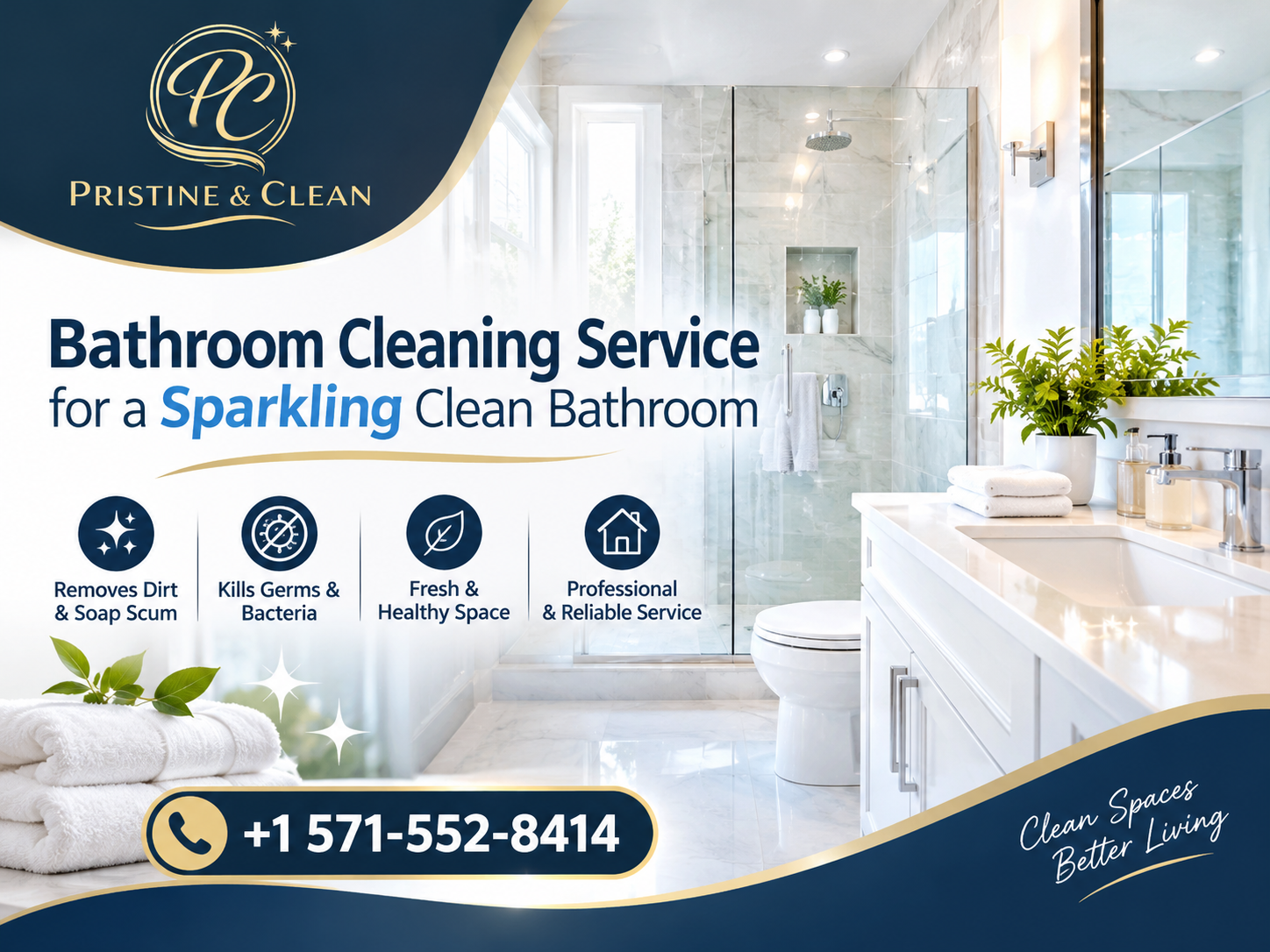 Bathroom Cleaning Service for a Sparkling Clean Bathroom